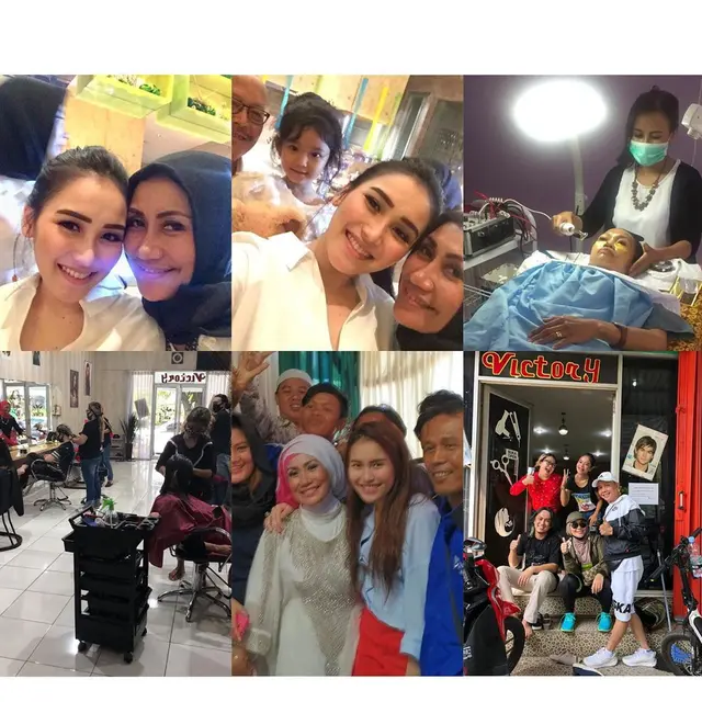 6 Potret Kebersamaan Ayu Ting Ting Bareng Kakek dan Neneknya, Curi Perhatian