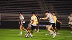 Dewa United menggelar latihan perdana menjelang laga perempat final melawan Manila Digger di AFC Challenge League 2025/2026 pada Selasa (03/03/2026) waktu setempat. (Dok. Dewa United)