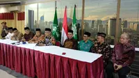 PBNU dan Muhammadiyah Bertemu, Hasilkan 4 Keputusan Bersama (Liputan6.com/Putu Merta SP.)