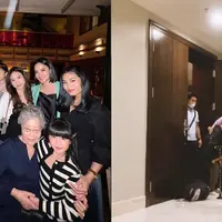 Momen bahagia Rini Yulianti bertemu mertua dari Korea Selatan. (Sumber: Instagram/riniyulianti)