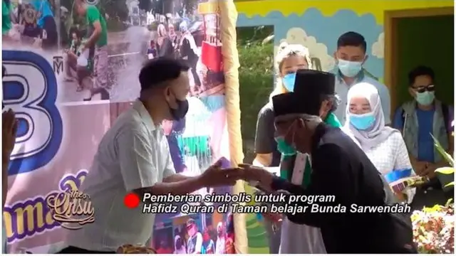 7 Momen Sarwendah dan Ruben Onsu Buka Program Sekolah Gratis Untuk Penghafal Al Quran