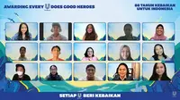 Pengumuman Pemenang Program Every U Does Good Heroes, Kamis, 9 Desember 2021 (Dok.Unilever Indonesia)