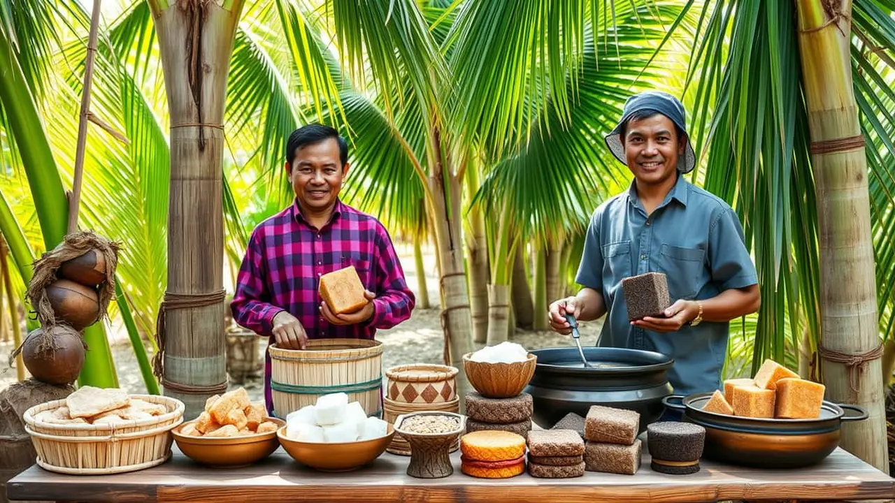 perbedaan gula aren dan gula kelapa