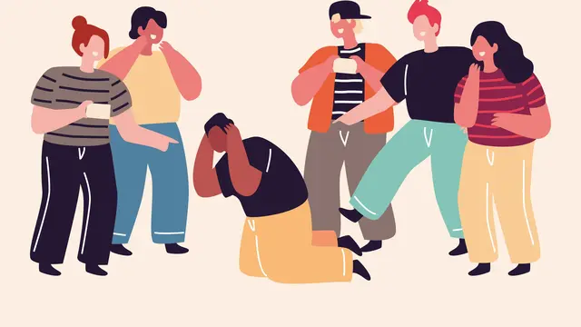 Ilustrasi bully, perundungan