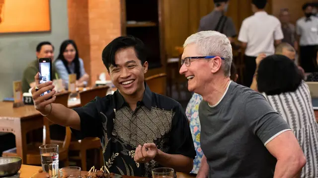 CEO Apple Tim Cook tiba di Indonesia. Dok: @tim_cook