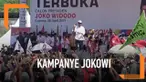 Joko Widodo menggelar kampanye di NTT. Di depan para pendukungnya, Jokowi yakin pada pemilu kali ini ia bisa mendapat 80% suara di NTT.