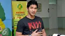 Iko Uwais dibilang berhasil menjadi aktor yang jago silat di Merantau dan The Raid. Iko Uwais sebelum merambah dunia film adalah seorang atlet Pencak silat Betawi. Namanya kini juga mulai dikenal hingga dunia Internasional. (Liputan6.com/Panji Diksana)