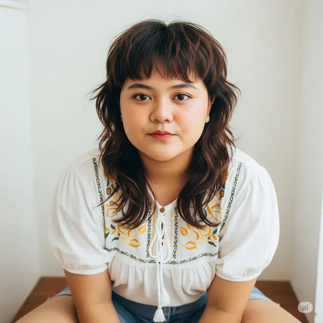 Potongan Rambut untuk Pipi Chubby. Foto: Gemini
