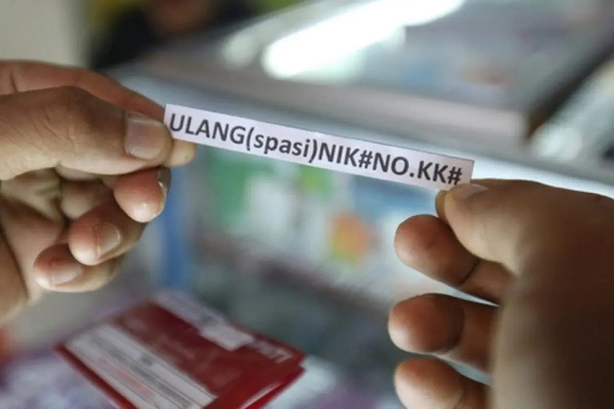 Registrasi kartu prabayar