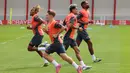 Pemain berusia 28 tahun itu menjadi pemain ketiga yang direkrut Bayern Munchen musim panas ini. (Alexandra BEIER/AFP)