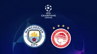 Liga Champions: Manchester City vs Olympiakos. (Bola.com/Dody Iryawan)