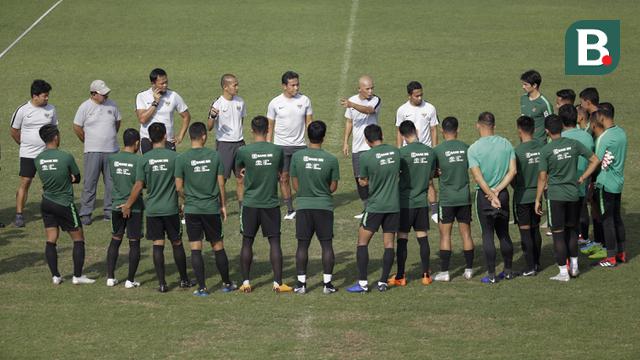 Latihan Timnas Indonesia