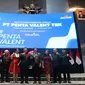 Pencatatan perdana saham PT Penta Valent Tbk (PEVE), Selasa, 24 Januari 2023. (Foto: BEI)