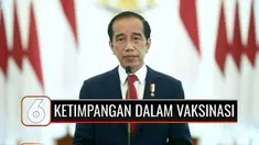 Indonesia terus menggencarkan vaksinasi demi mengatasi pandemi dan pemulihan ekonomi. Permasalahan ini juga disoroti oleh Presiden Jokowi dalam sidang ke-76 PBB, bahwa masih adanya ketimpangan vaksinasi Covid-19 antarnegara.