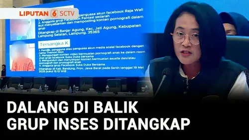 VIDEO: Motif 6 Tersangka Grup FB 'Fantasi Sedarah' dan 'Suka Duka', Cari Kepuasan dan Keuntungan
