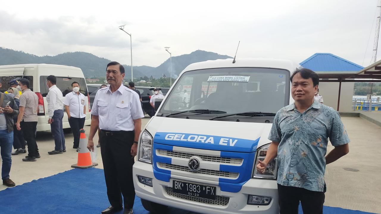 DFSK Uji Coba Gelora E di Kawasan Wisata Danau Toba (Ist)