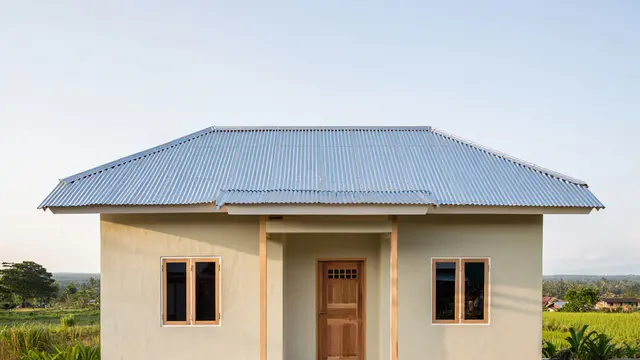 Desain Rumah Murah 1 Lantai Budget Rp40 Juta untuk Pasangan Baru (AI)