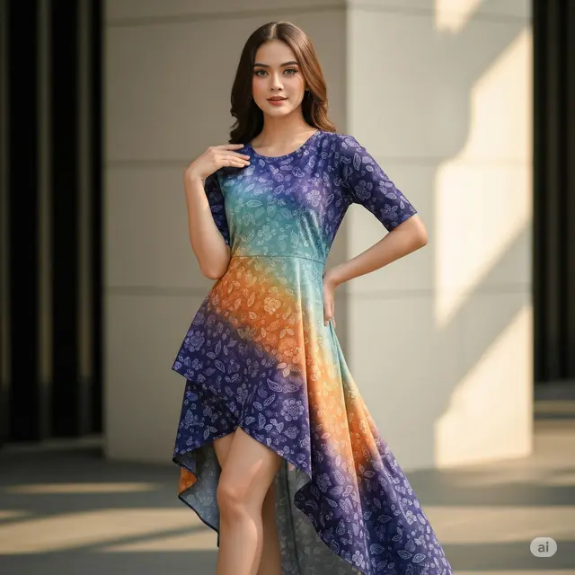 Dress Asimetris High-Low