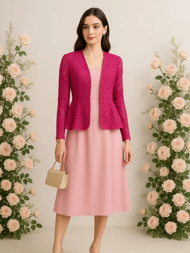 Model Cardigan Brokat Buat Layering Kondangan Outdoor