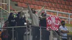 Disaksikan langsung Dirut Kaesang Pangarep, Persis Solo menyusul Rans Cilegon FC promosi ke BRI Liga 1 musim depan usai menang 2-1 atas Martapura Dewa United, Senin (28/12/2021). Sempat tertinggal, Persis melakukan comeback untuk berbalik unggul di babak pertama. (Bola.com/Bagaskara Lazuardi)