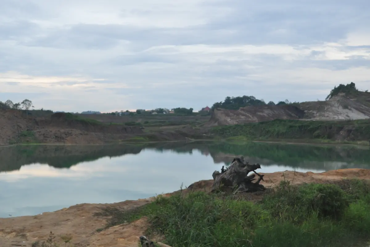 Galian bekas tambang di Samarinda