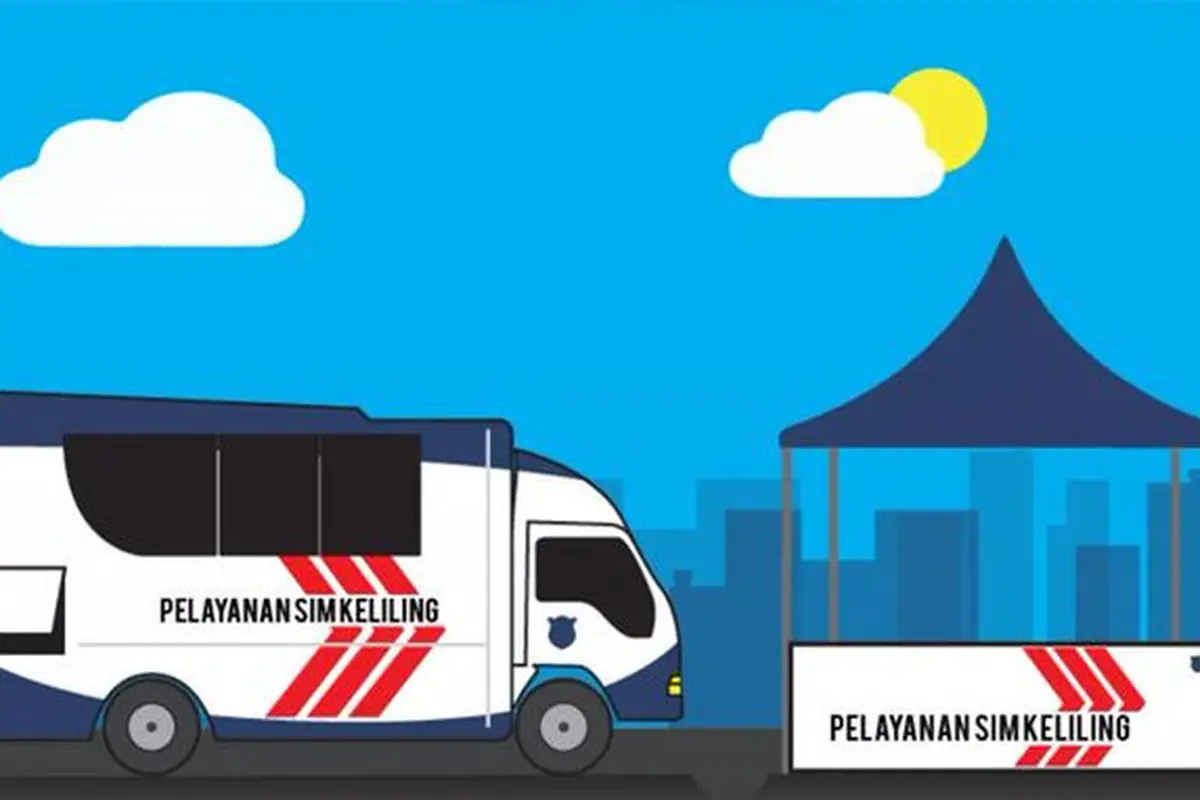 Ilustrasi SIM keliling
