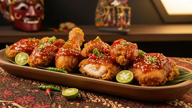 Resep Ayam Goreng Saus Pedas Manis
