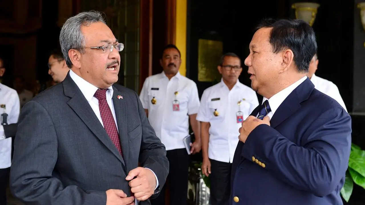 Prabowo Subianto Menerima Kunjungan Kehormatan dari Beberapa Duta Besar