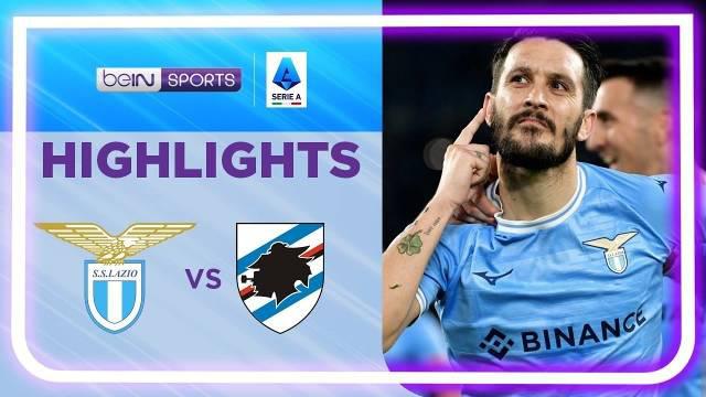 Berita video highlights Liga Italia, Lazio menang 1-0 atas Sampdoria, Selasa (28/2/23)