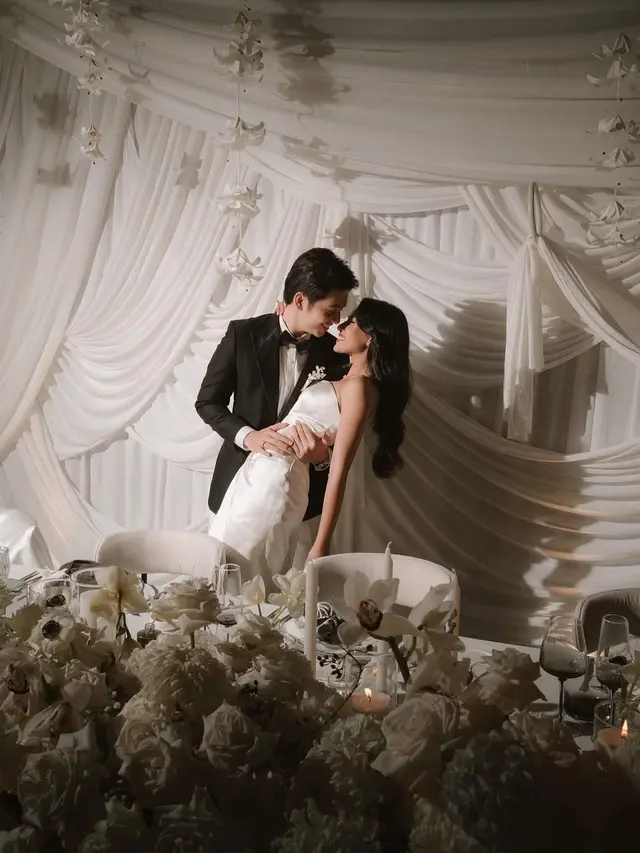 Resmi Jadi Istri Angga Yunanda, 8 Potret Shenina Cinnamon Pancarkan Effortless Beauty Dalam Balutan Gaun Resepsi Minimalis