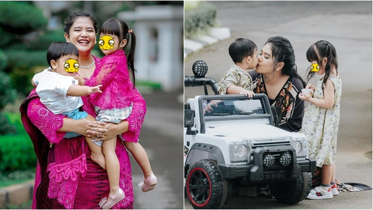 Tengah Hamil Anak Ketiga, Ini 6 Potret Kahiyang Ayu Momong Dua Buah Hatinya
