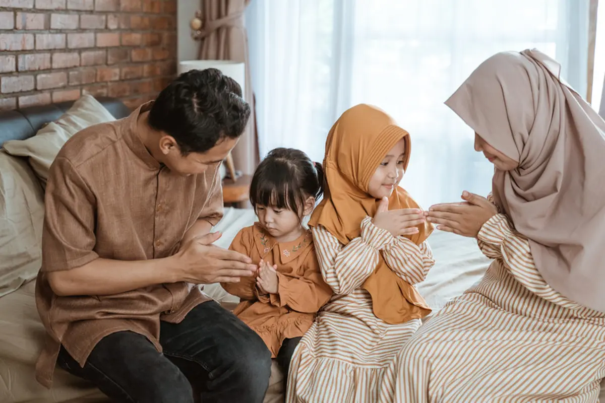 ibu dan anak hijab