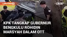KPK menangkap Gubernur Bengkulu, Rohidin Mersyah, dalam Operasi Tangkap Tangan (OTT). Rohidin juga merupakan calon gubernur petahana Bengkulu