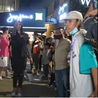 Paula Verhoeven dan Bonge di Citayam Fashion Week (Youtube/Baim Paula)