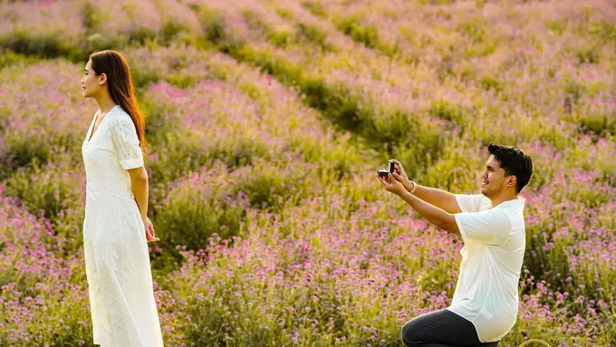 Thariq Halilintar dan Aaliyah Massaid