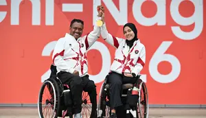 Barce Layaba/Leli Marlina Ungkap Resep Kesuksesan di Asian Para Games 2026, Persembahkan Medali Emas untuk David Jacobs