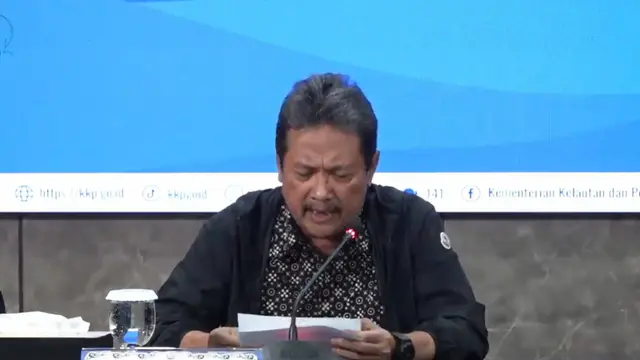 Menteri Kelautan dan Perikanan (KKP) Sakti Wahyu Trenggono