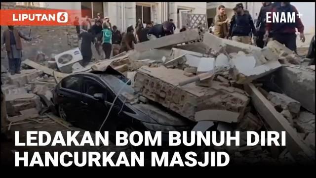 Korban tewas akibat bom bunuh diri di dalam masjid kota Peshawar terus bertambah. Serangan bom di hari Senin (30/1) menewaskan sedikitnya 34 orang.
