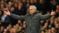 Manajer Manchester United asal Portugal, Jose Mourinho. (AFP/Oli Scarff)