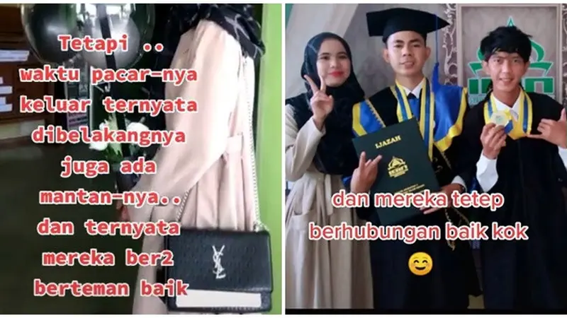 Datang ke Wisuda Pacar, Wanita Ini Tak Sengaja Bertemu Mantan Kekasih