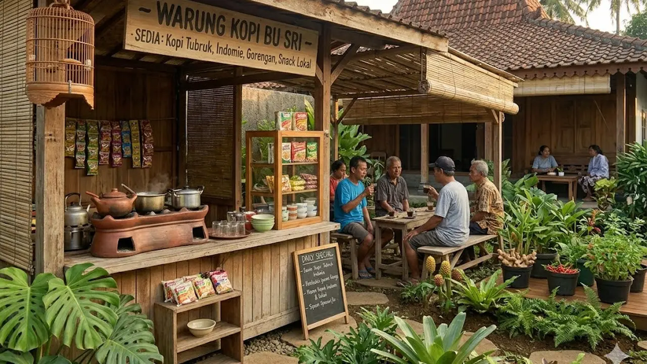 Warung Konsep Tradisional