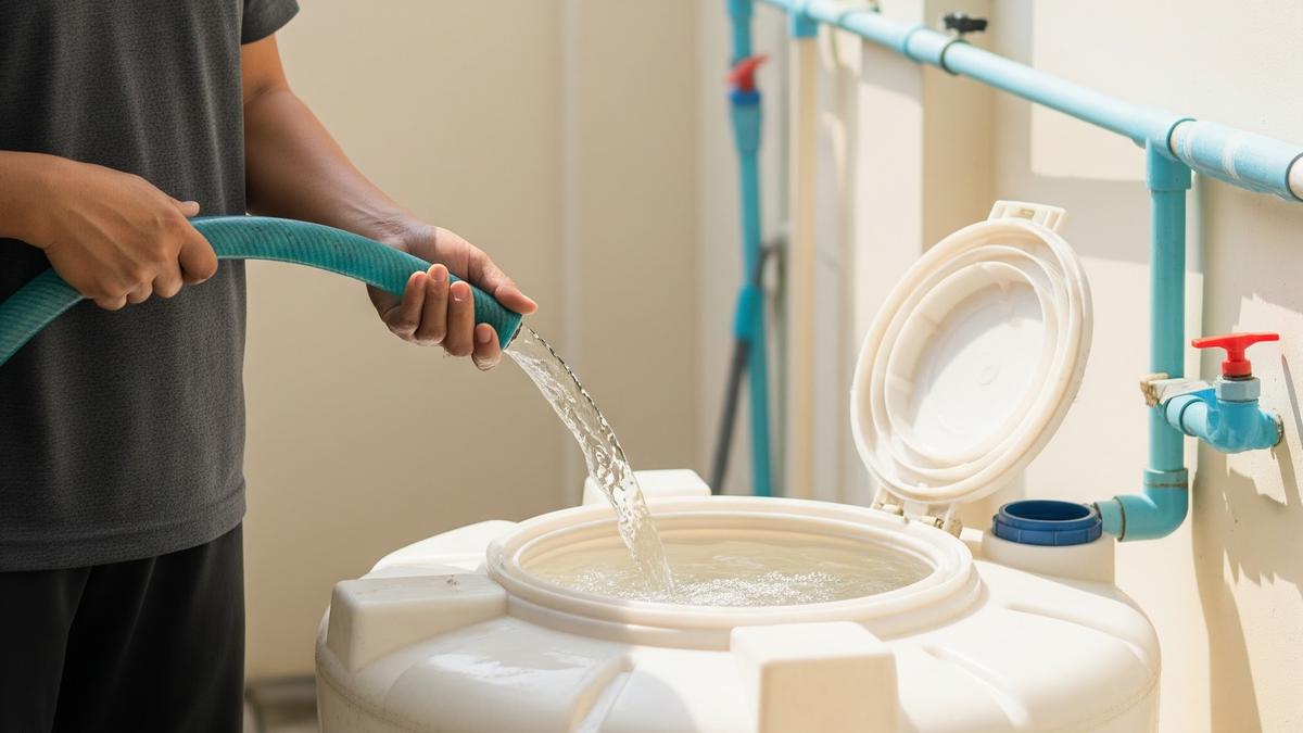 8 Cara Membersihkan Tandon Air dengan Sitrun agar Bebas Lumut dan Bau