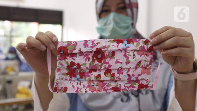 Pemkot Tangerang Produksi Masker Kain