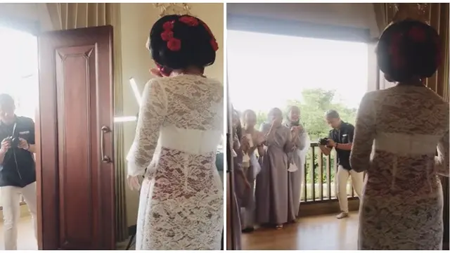 Tampil Cantik, Ekspresi Bridesmaid Lihat Sahabat Jadi Pengantin Ini Bikin Tersentuh