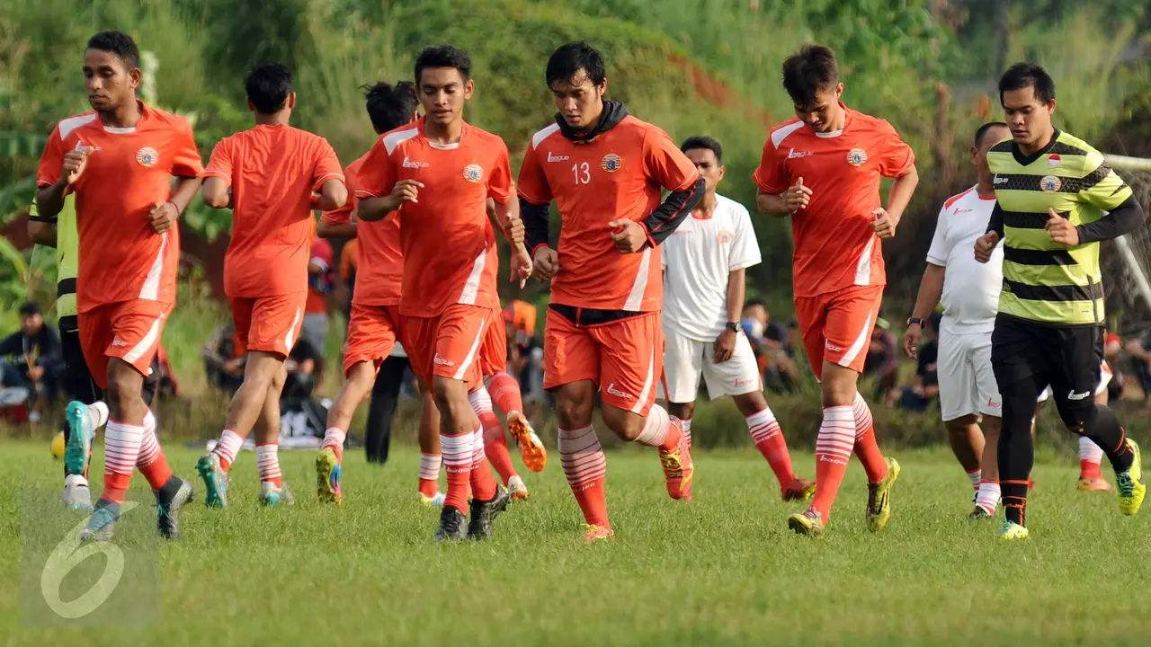 20160217-Latihan Perdana Persija Jelang Piala Bhayangkara 2016 Tanpa Didampingi Pelatih