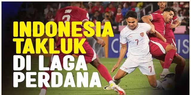 VIDEO: Timnas Qatar Raih Poin Penuh di Laga Perdana Piala Asia U-23 2024, Setelah Melawan 9 Pemain Timnas Indonesia U-23