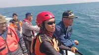 Tim SAR gabungan Probolinggo sisir laut utara Probolinggo, mencari satu orang hilang (Istimewa)