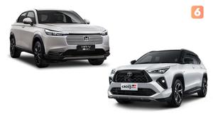 Perbandingan Honda HR-V e:HEV vs Toyota Yaris Cross GR HEV CVT TSS