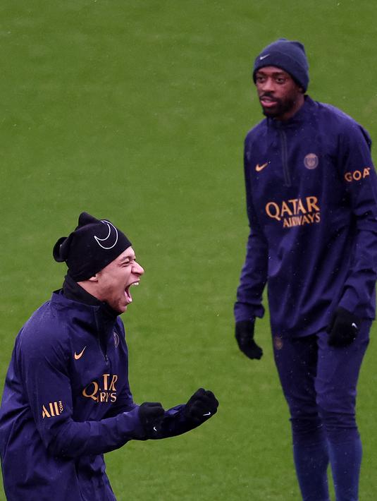 Dalam laga Trophee des Champions 2024, PSG dipastikan kembali diperkuat Ousmane Dembele, yang sempat absen lama. (FRANCK FIFE / AFP)