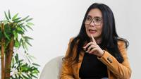 Anggota Komisi VI DPR RI dari Fraksi PDI Perjuangan, Rieke Diah Pitaloka. (Liputan6.com/Herman Zakharia)